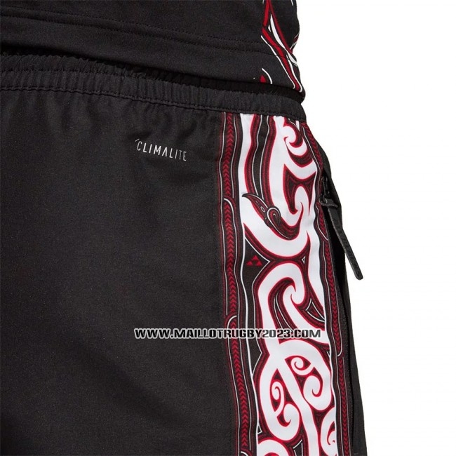 Shorts Nouvelle-zelande All Blacks Maori Rugby 2018 Noir